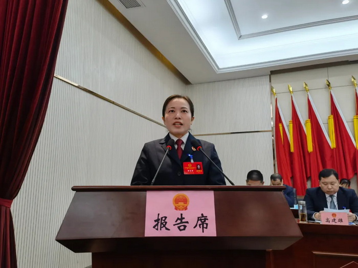 聚焦两会梁子湖区第九届人大一次会议举行第二次全体会议