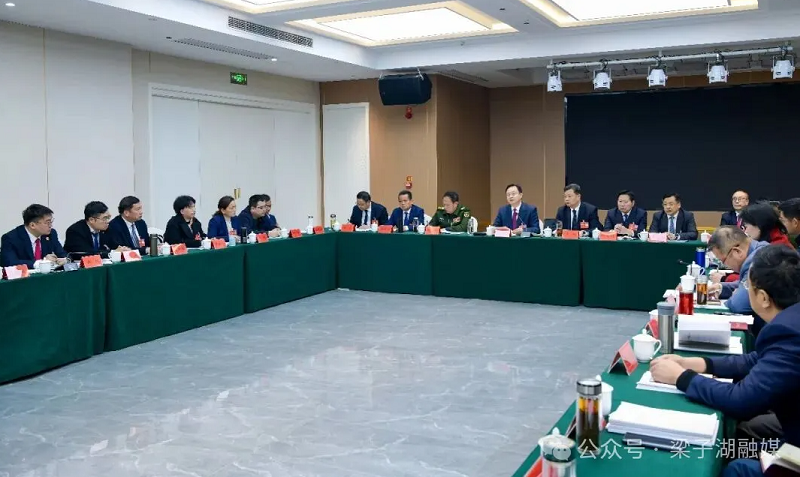 孙兵参加梁子湖区及驻市解放军和武警部队代表团讨论时强调 筑牢生态屏障 深化区域协同 在“两区一枢纽”建设中展现新作为