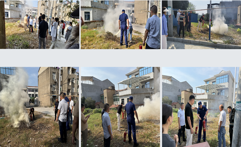 鄂州市梁子湖区涂家垴镇公友卫生院组织开展从业人员消防安全专题培训